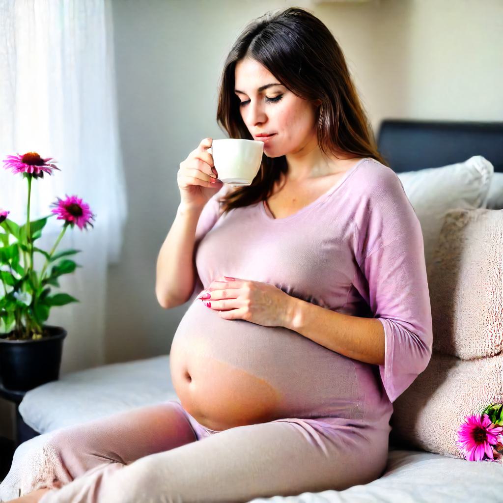 can i drink echinacea tea while pregnant